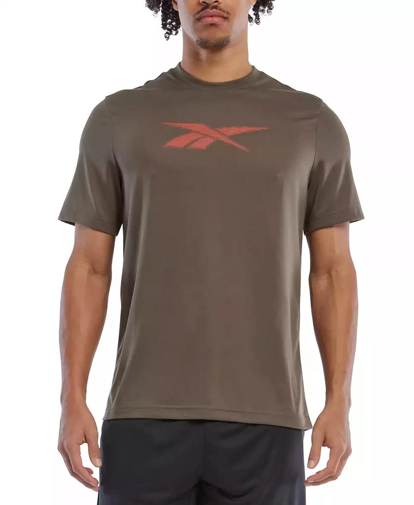 Reebok Men's Vector Performance Short Sleeve Logo Graphic T-Shirt 1