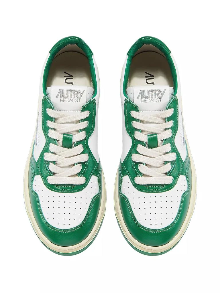 Autry Medalist Leather Low-Top Sneakers 4