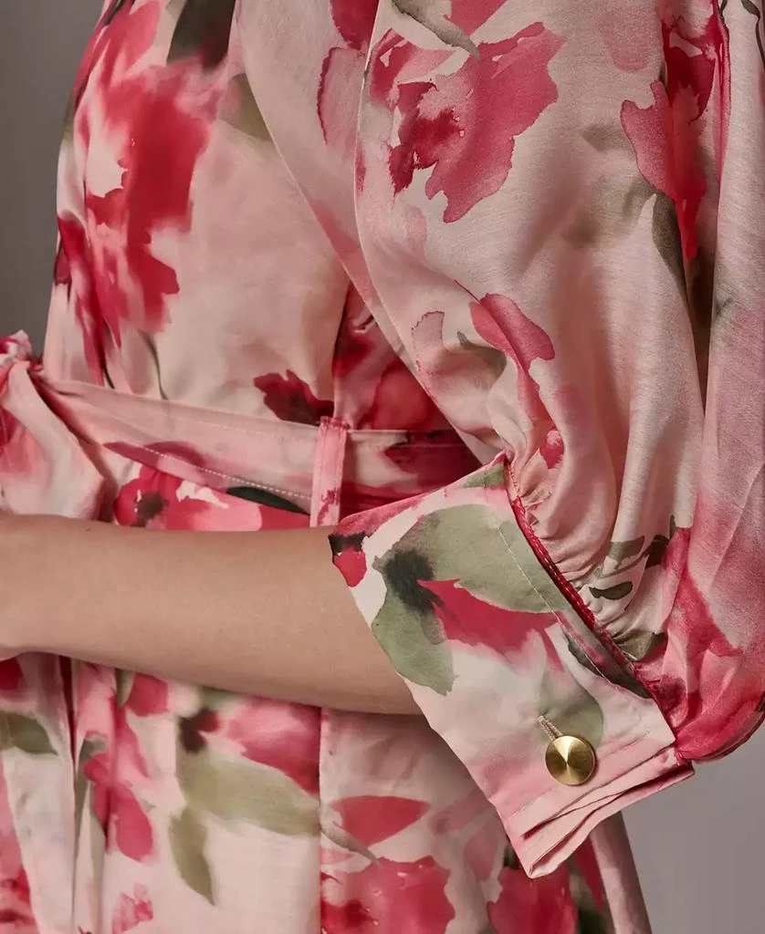 Donna Karan Petite Organza Shirt Dress 6