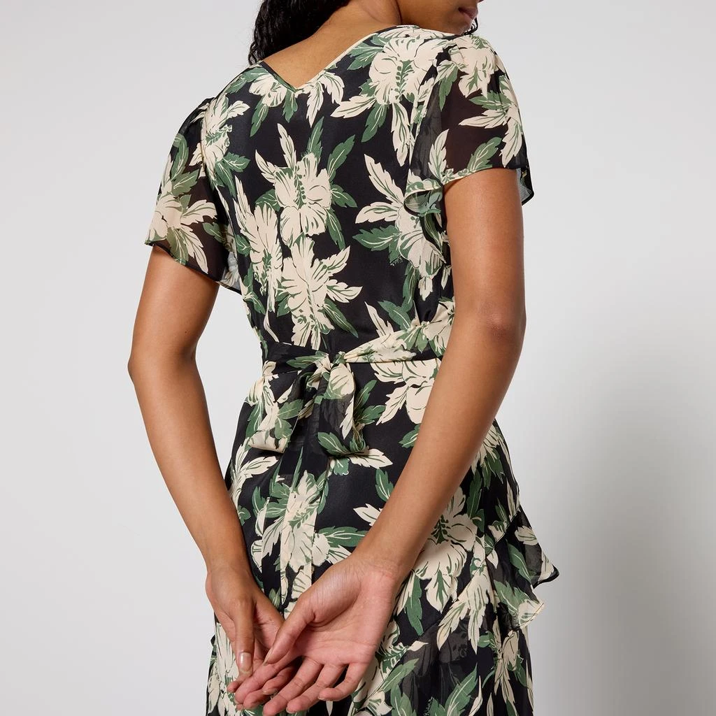 Rixo Evie Floral-Print Silk Midi Dress 4