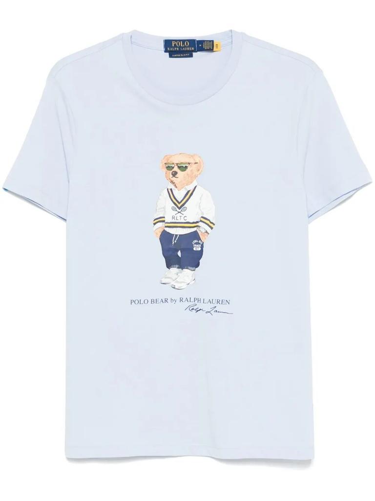 【POLO RALPH LAUREN】W Custom Slim Fit Bare Jersey T-shirt Custom Slim Fit Polo Bear Jersey T-Shirt | Ralph Lauren