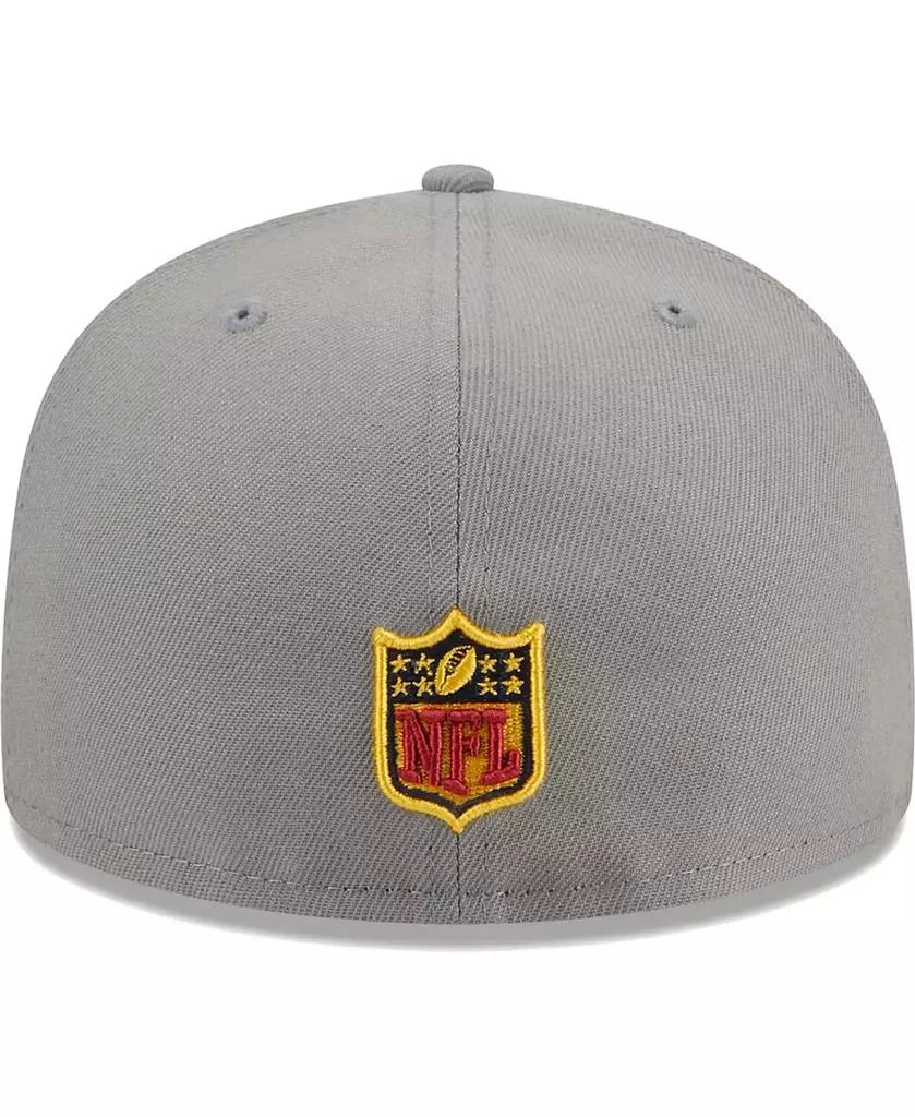 New Era Men's Gray San Francisco 49ers Color Pack 59FIFTY Fitted Hat 4