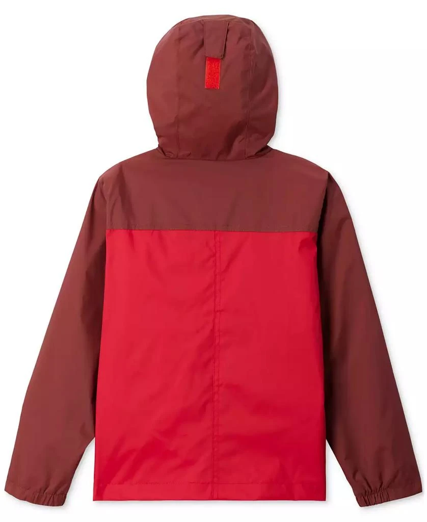 Columbia Big Boys Rain-Zilla Fleece-Lined Full-Zip Hooded Rain Jacket 2