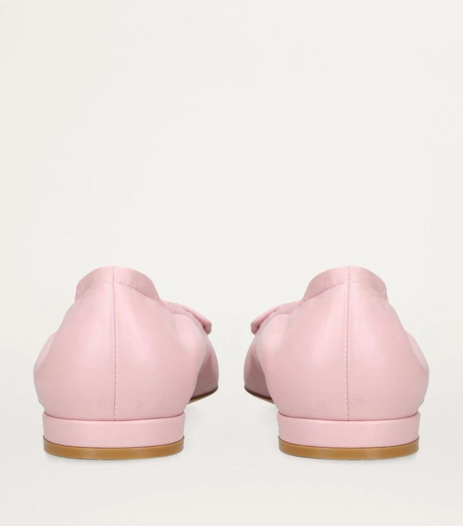 Stuart Weitzman Leather Bria Ballet Flats 2