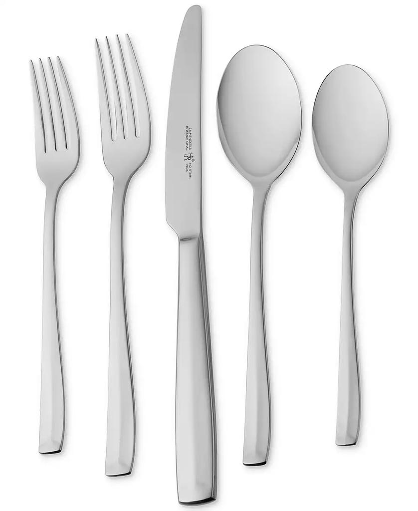 ZWILLING International Lani 65-Pc. 18/10 Stainless Steel Flatware Set, Service for 12