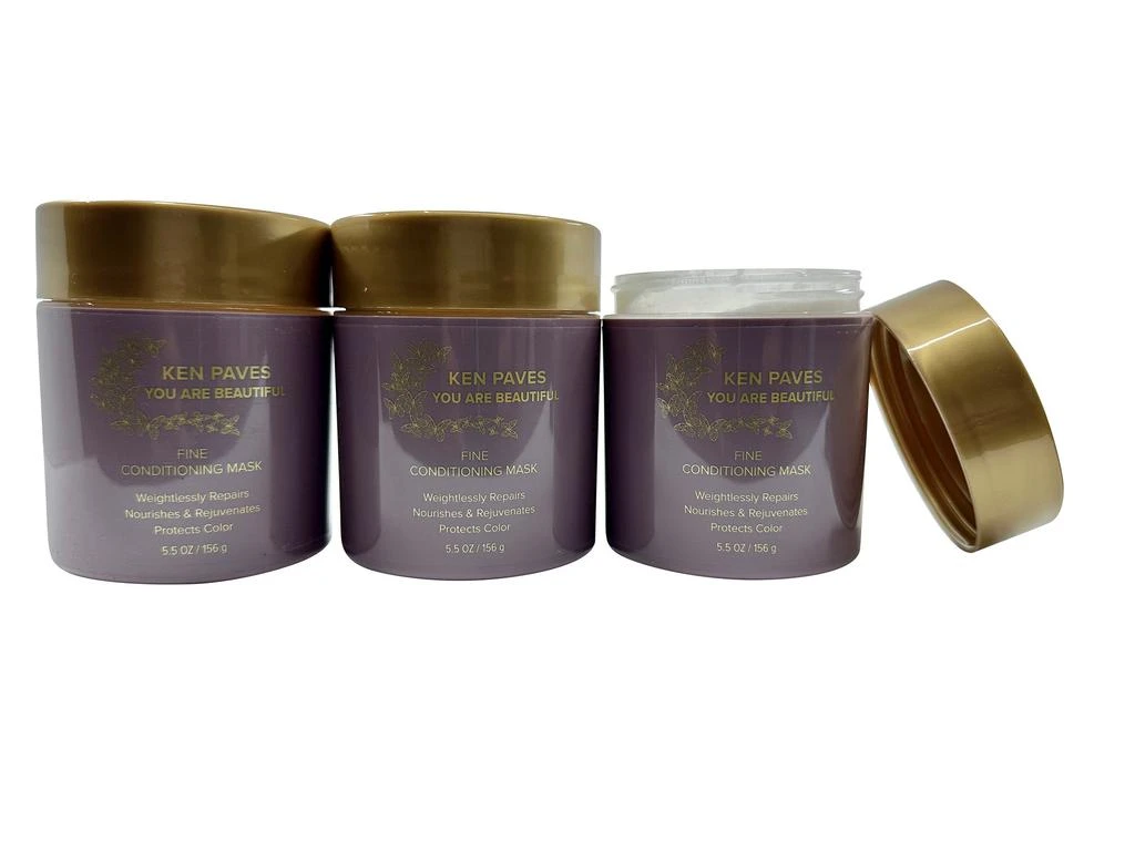 Ken Paves You Are Beautiful Fine Conditioning Mask 5.5 OZ Set of 3 2