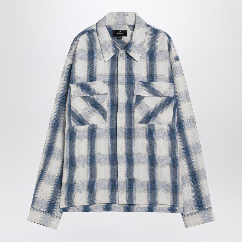 Represent Represent Men's Textu blue Flannel Shirt