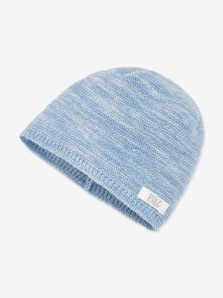 Paz Rodriguez Paz Rodriguez Baby Boys Knitted Hat in Blue 2