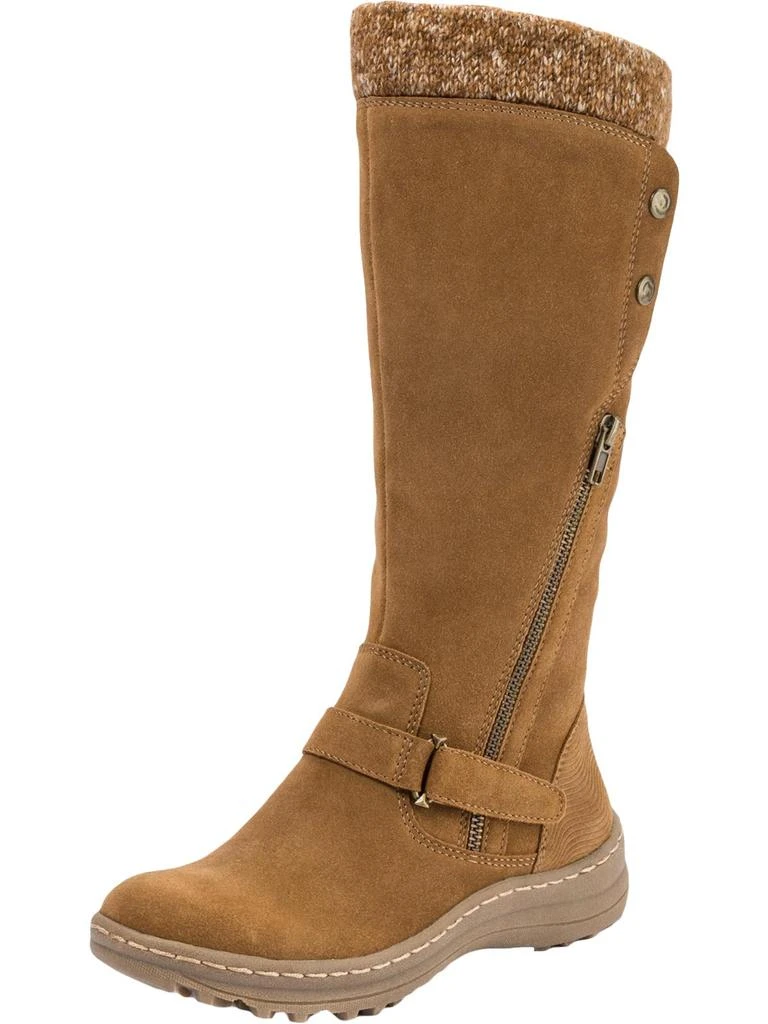 Baretraps Adele Womens Suede Faux Fur Winter Boots 1