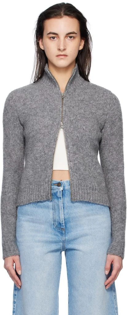 Paloma Wool Gray Stadium Sweater 1