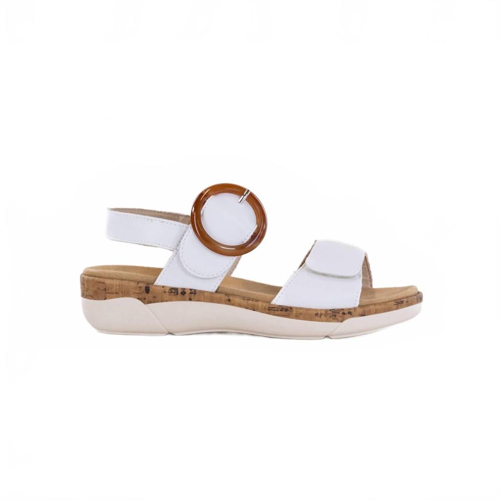 Remonte Women's Jocelyn Wedge Heel In White