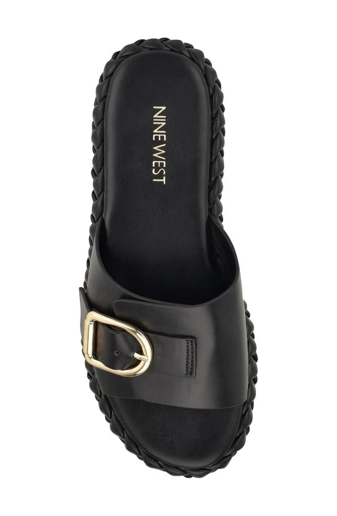 Nine West Shantel Buckle Slide Sandal 5
