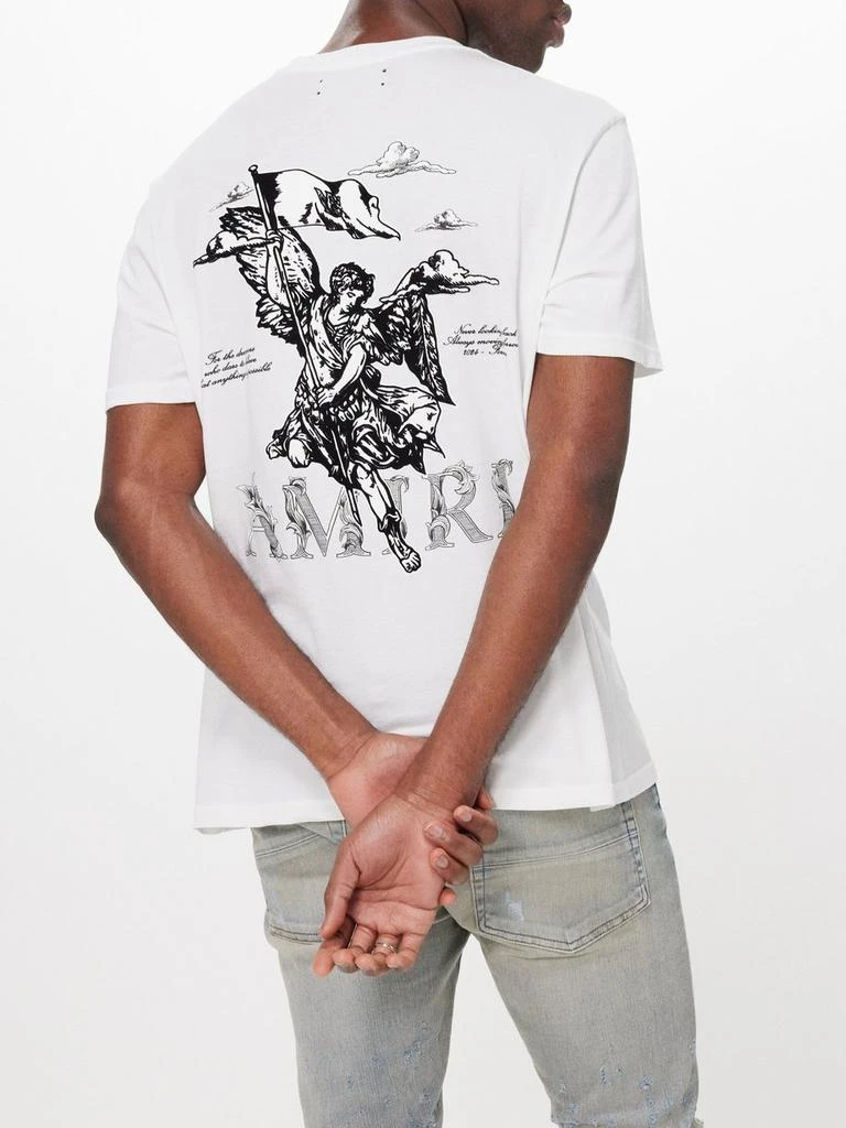 AMIRI Angel-print cotton-jersey T-shirt 4