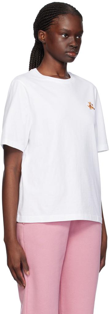 Maison Kitsuné White Speedy Fox T-Shirt