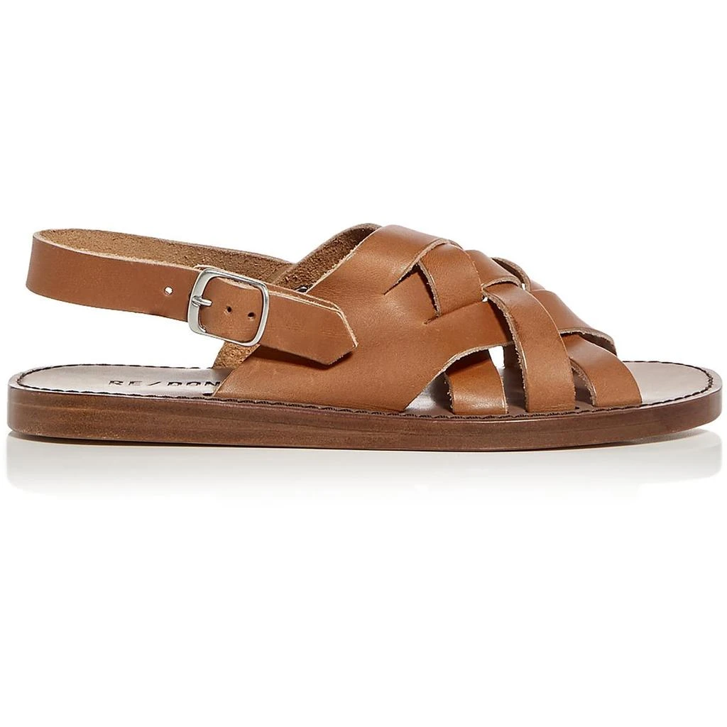 REDONE Fisherman Womens Slip On Strappy Strappy Sandals 3