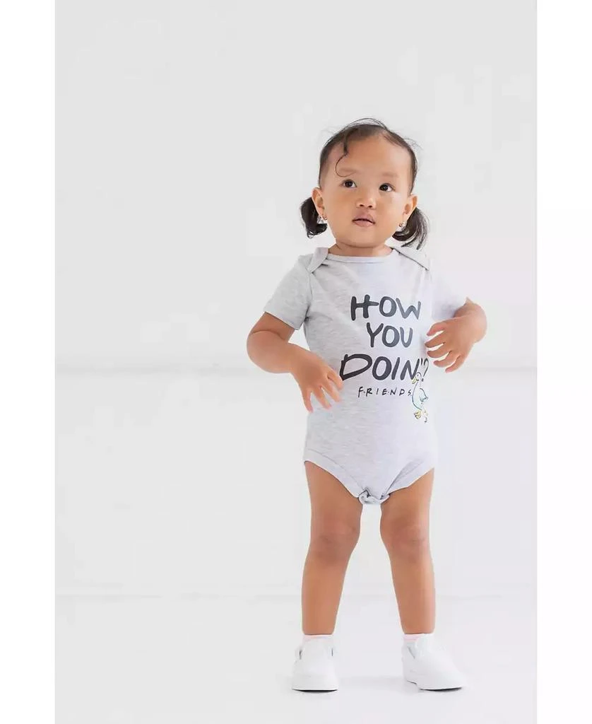 Friends Baby Boys 3 Pack Short Sleeve Bodysuit 7