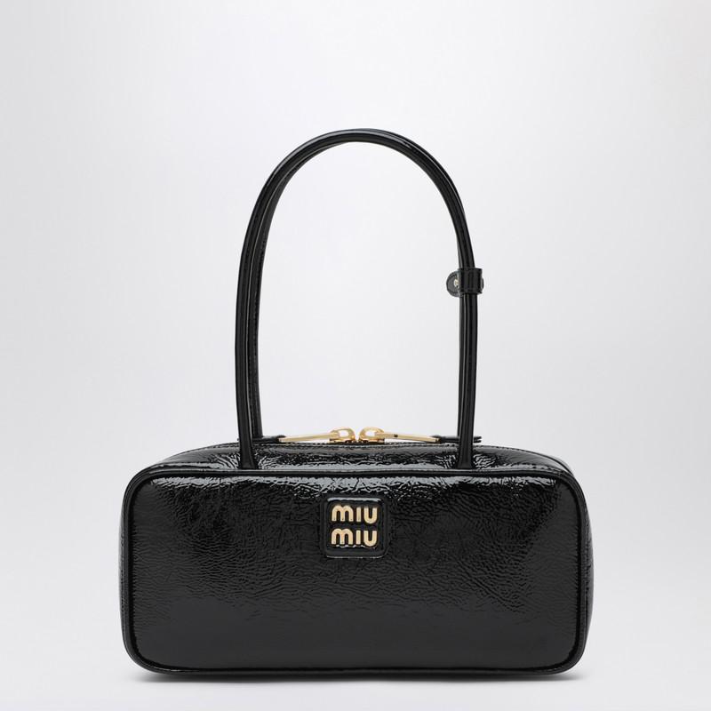 Miu Miu Black Beau bag in naplak patent leather