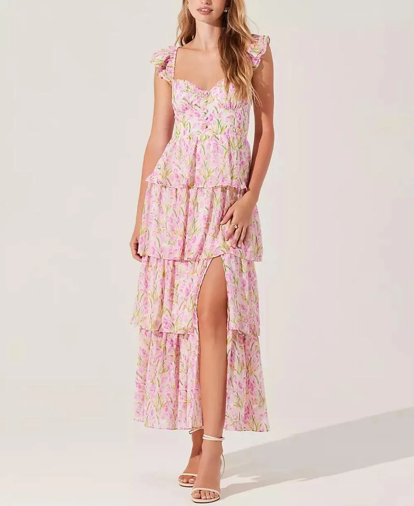 ASTR Women's Midsummer Tiered Maxi Dress 1