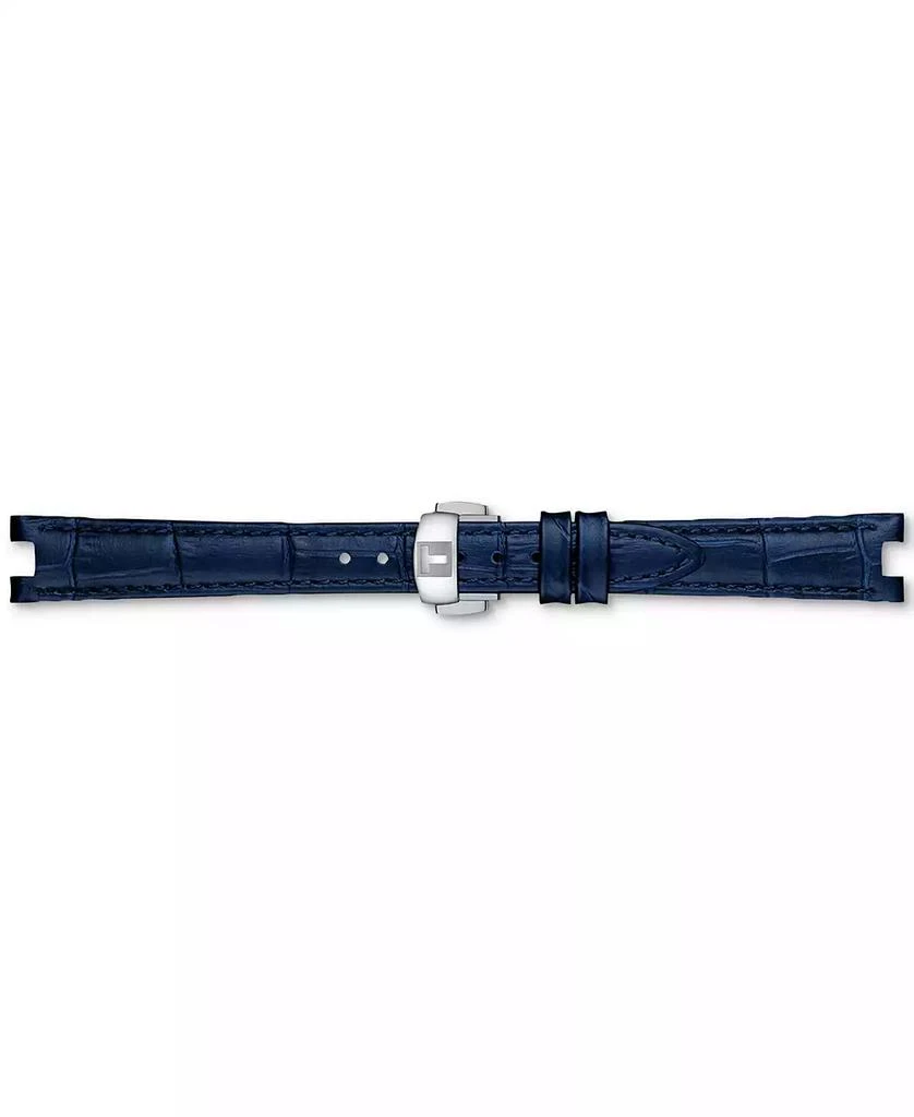 Tissot Women's Swiss Automatic Bellissima Blue Leather Strap Watch 29mm 4