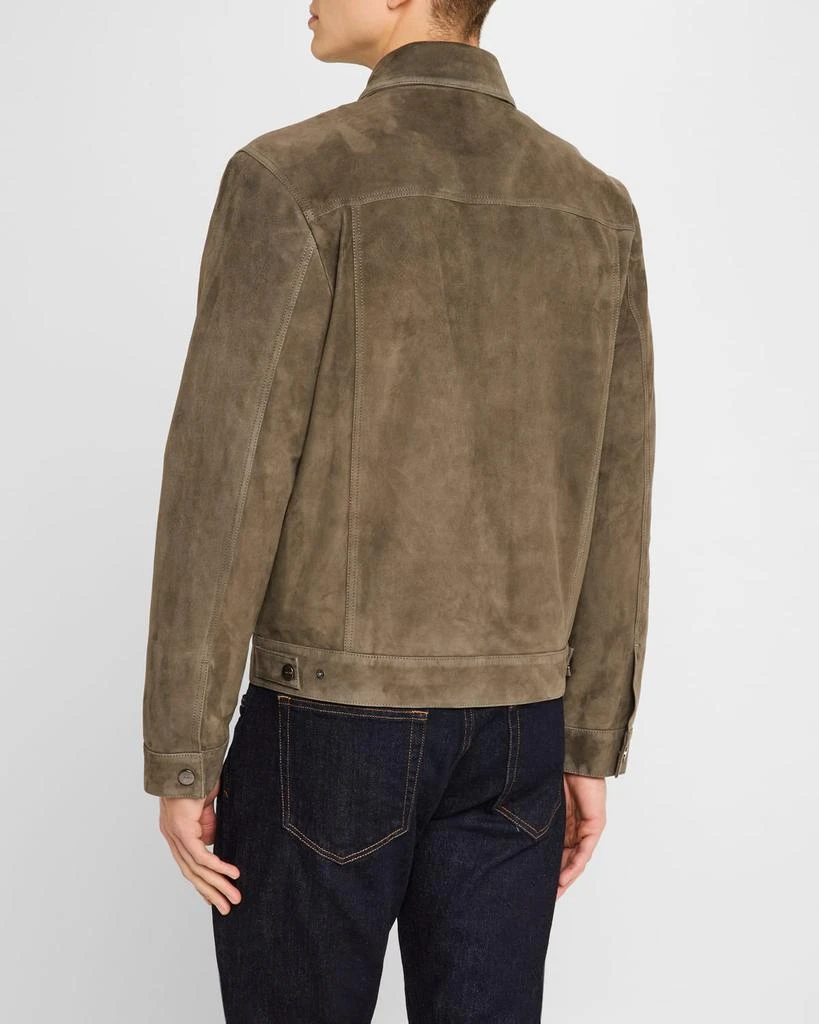 Joe's Jeans Men's Suede Trucker Jacket 3
