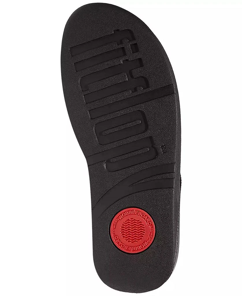 FitFlop Women's Fino Multi-Stone Leather Wedge Sandals 9