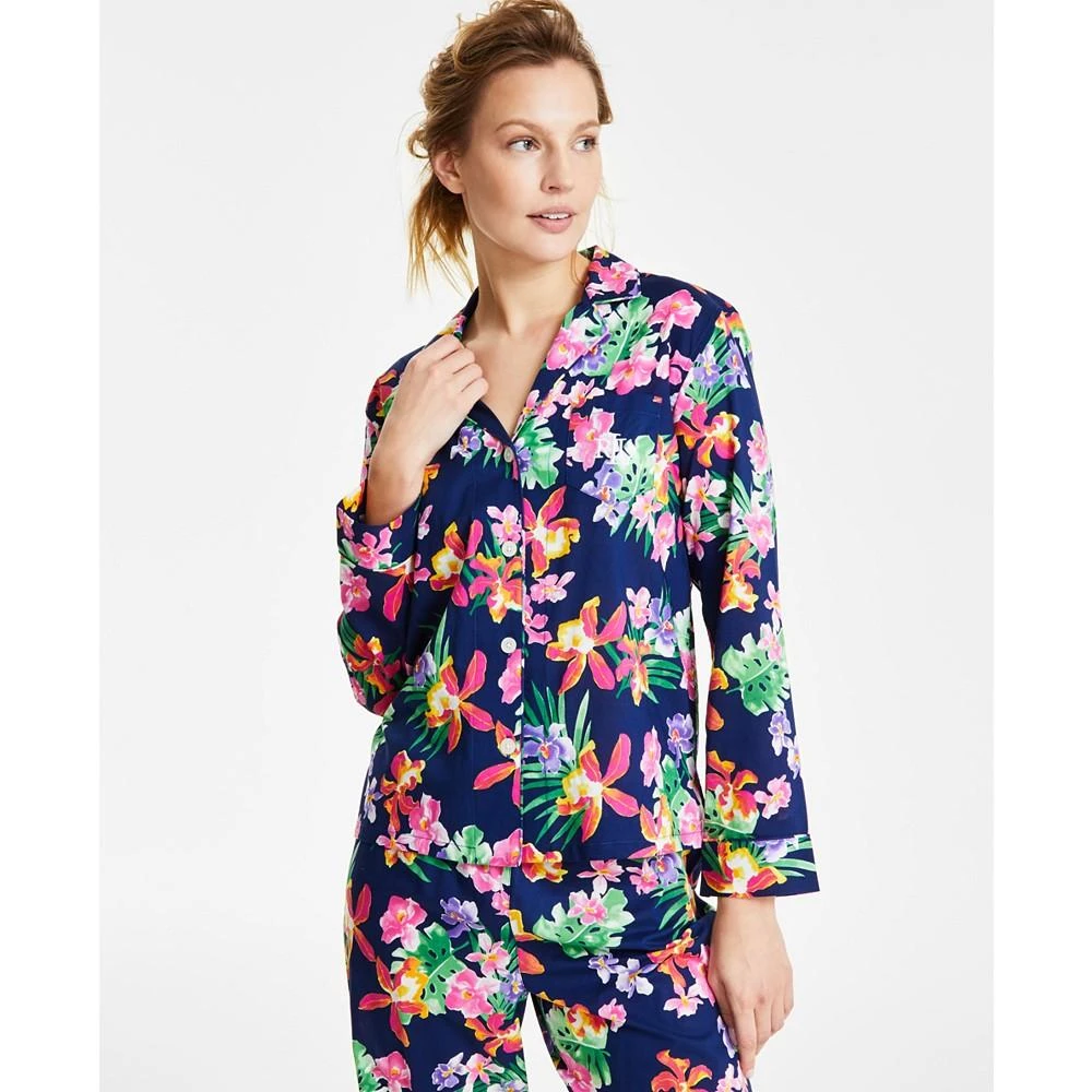 Ralph Lauren Women's 2-Pc. Printed Pajamas Set 6