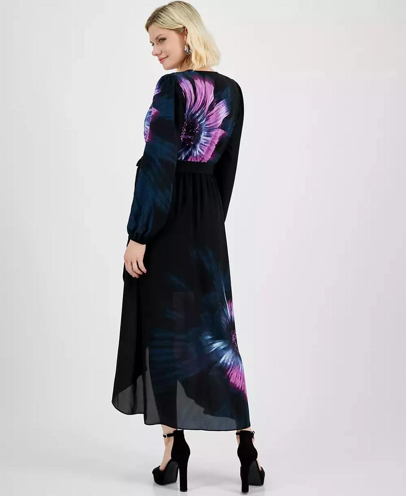 INC International Petite Faux-Wrap Maxi Dress, Created for Macy's 2