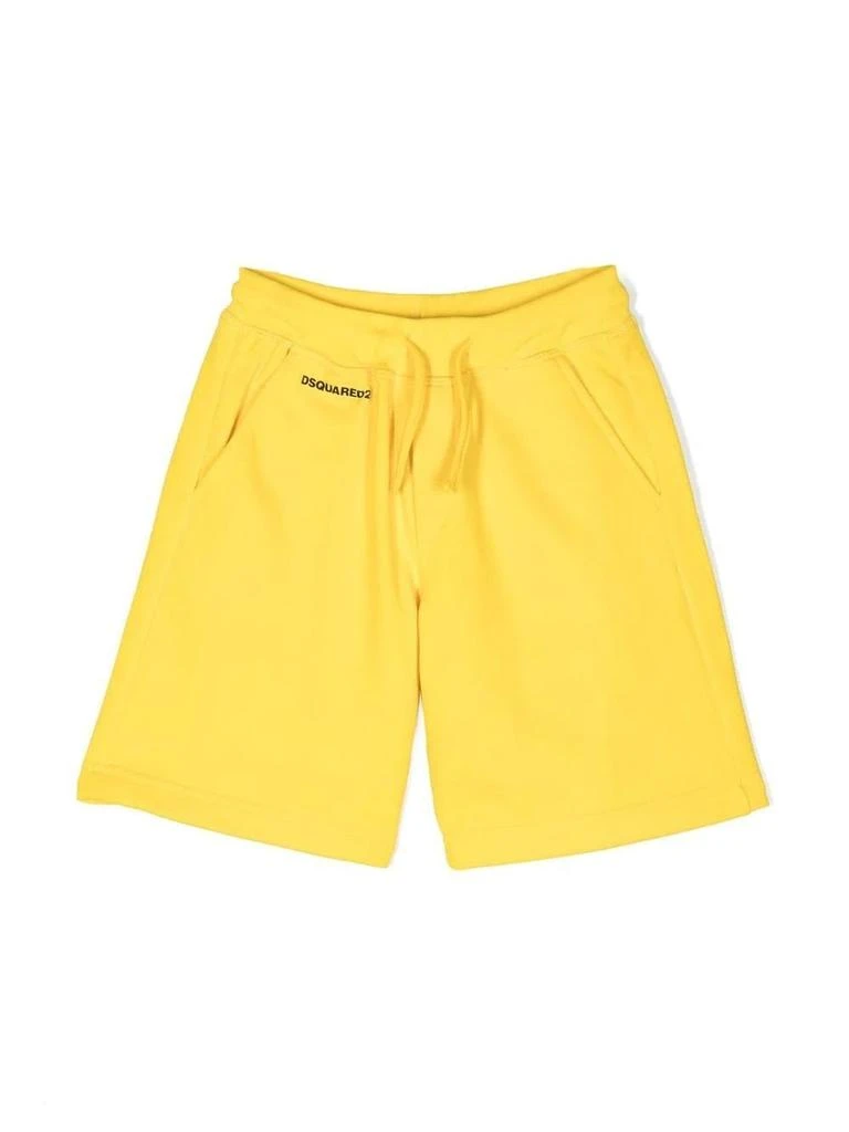 DSQUARED2 Dsquared2 Kids Logo Printed Drawstring Shorts