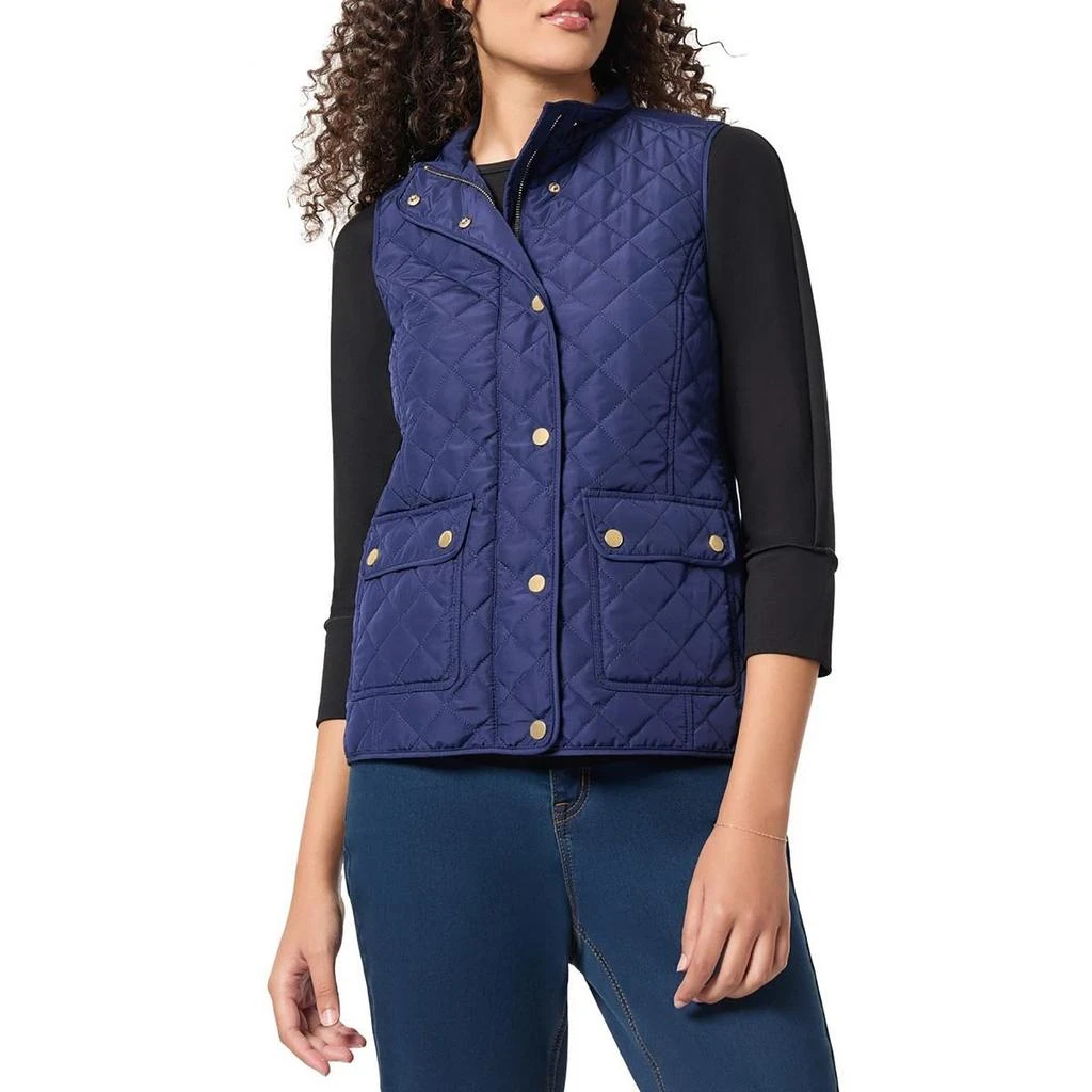 JONES NEW YORK Womens Quilted Polyester Vest 1