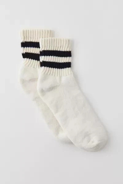 American Trench American Trench Mono Striped Quarter Crew Sock 1