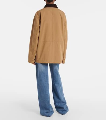The Row Frank cotton gabardine jacket 3