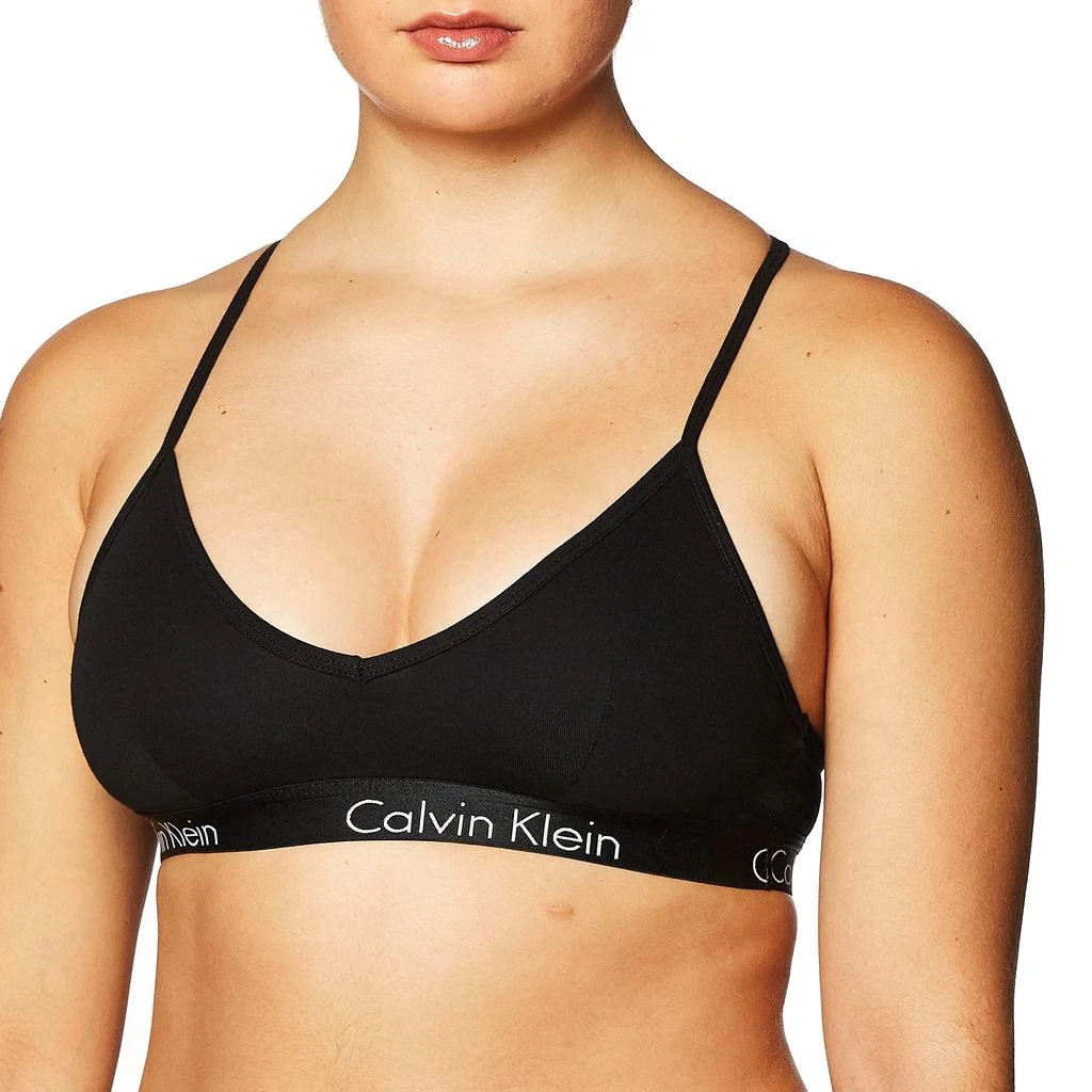 Calvin Klein Motive Cotton Lightly Lined Bralette 2