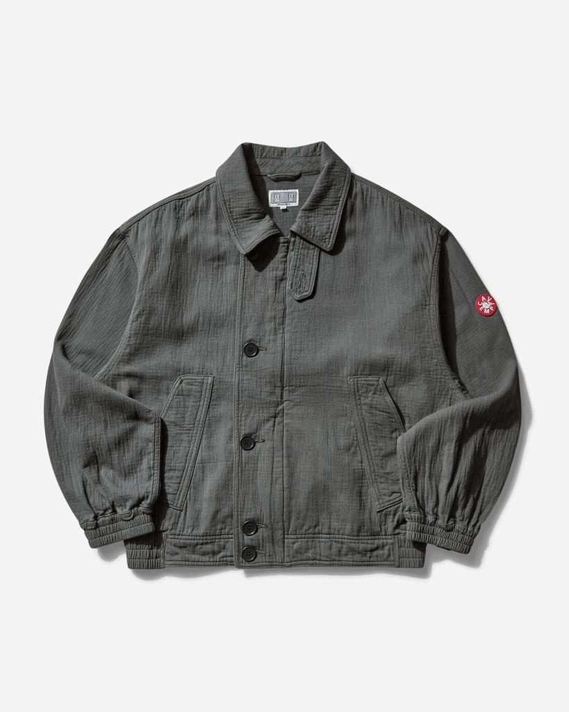 Cav Empt Men's Soft Cotton Zip Jacket Charcoal