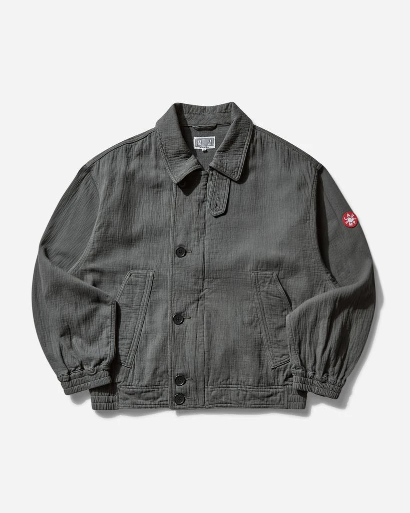 Cav Empt Men's Soft Cotton Zip Jacket Charcoal 1