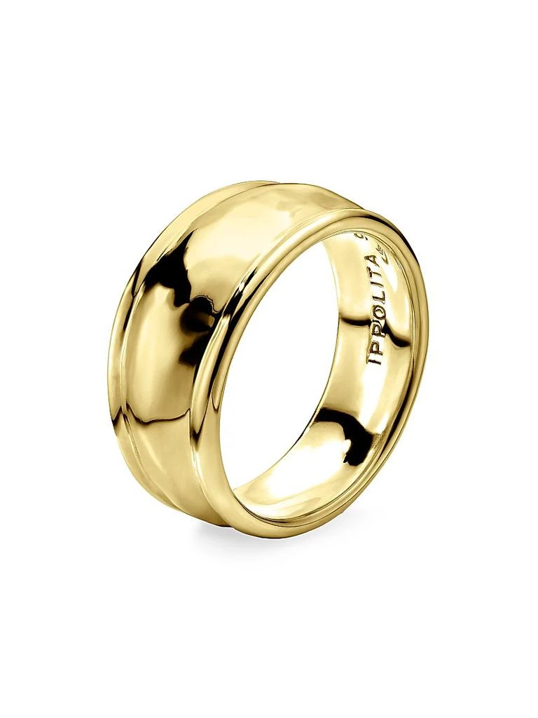 Ippolita Goddess 18K Yellow Gold Thin Ring 2
