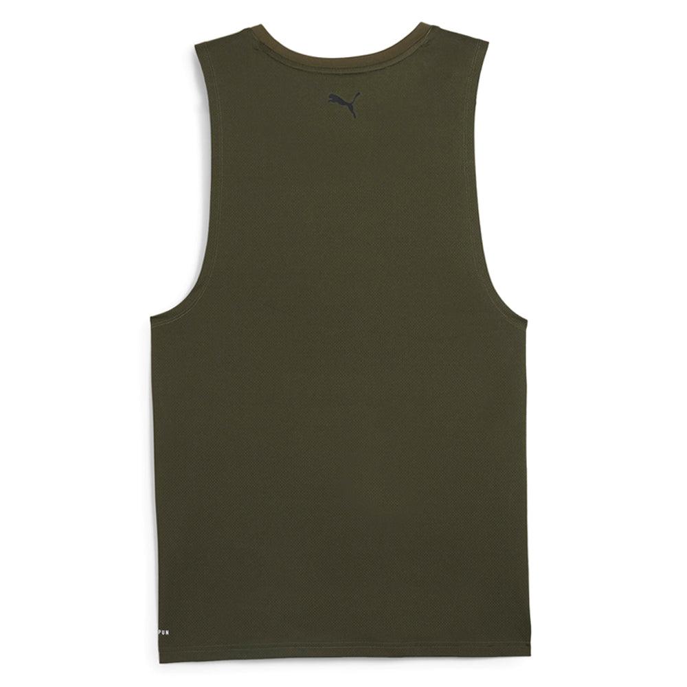 Puma Energy Cloudspun Mesh Crew Neck Athletic Tank Top