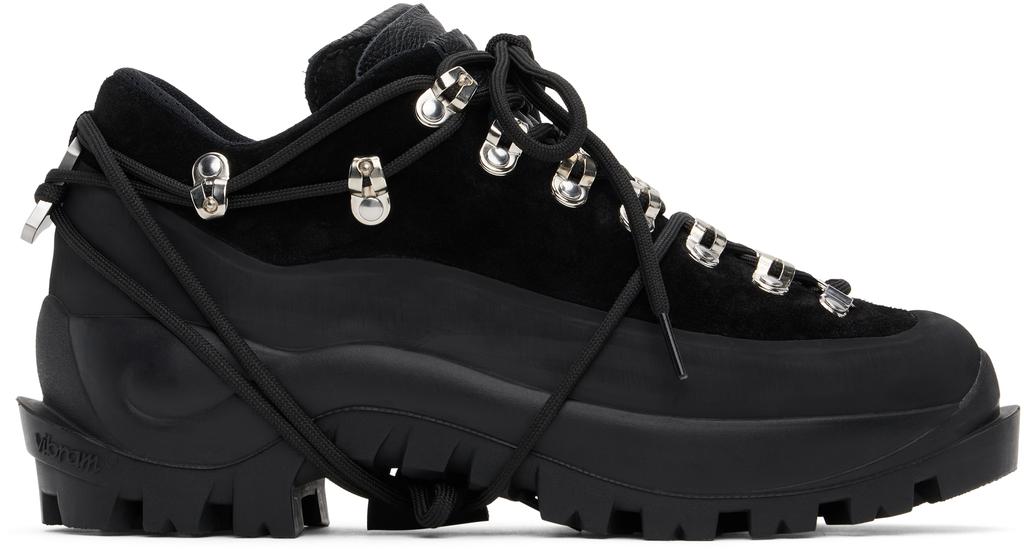 HELIOT EMIL lace-up Leather Hiking Boots | Black | FARFETCH