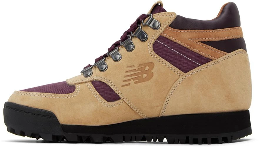 New Balance Tan & Burgundy ALD Edition Rainier Boots 3