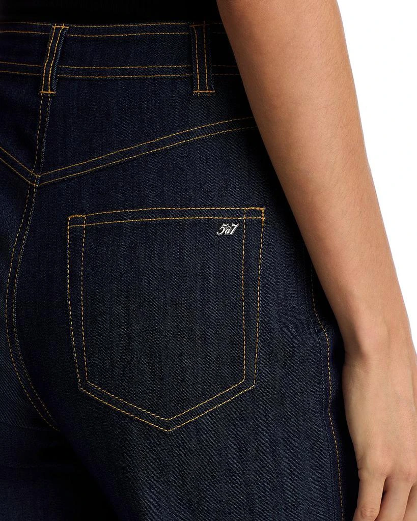 Cinq à Sept Betsy High Rise Wide Leg Jeans in Indigo 5