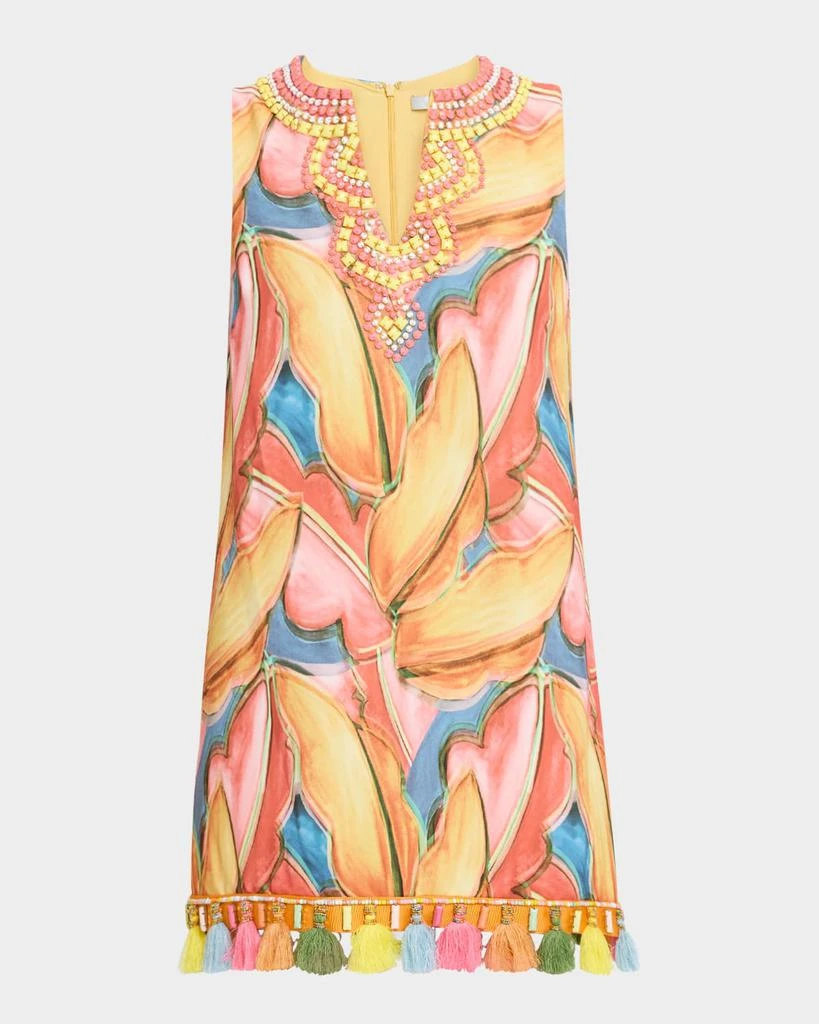 Badgley Mischka Beaded Tassel-Trim Sleeveless Mini Dress - Dresses & Skirts - Compare Prices from 5+ Stores - Free Shipping - BeyondStyle Badgley Mischka Beaded Tassel-Trim Sleeveless Mini Dress - Dresses & Skirts - Compare Prices from 5+ Stores - Free Shipping - BeyondStyle