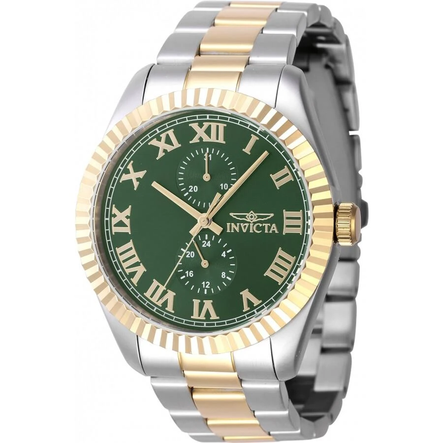 Invicta Specialty GMT Quartz Green Dial Men's Watch 47427 1