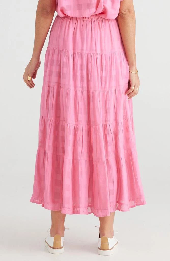 Brave+True Wonderland Tiered Cotton Maxi Skirt 2