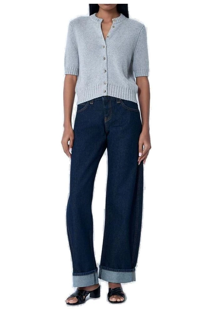 Khaite Khaite Nora Short-Sleeved Cardigan 4