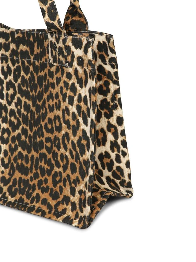 Ganni Ganni Leopard Print Large Tote 2
