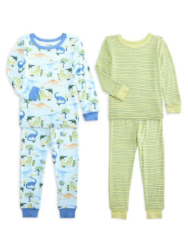 Little Me Baby Boy's 2-Pack Print Tee & Pajama Set 1
