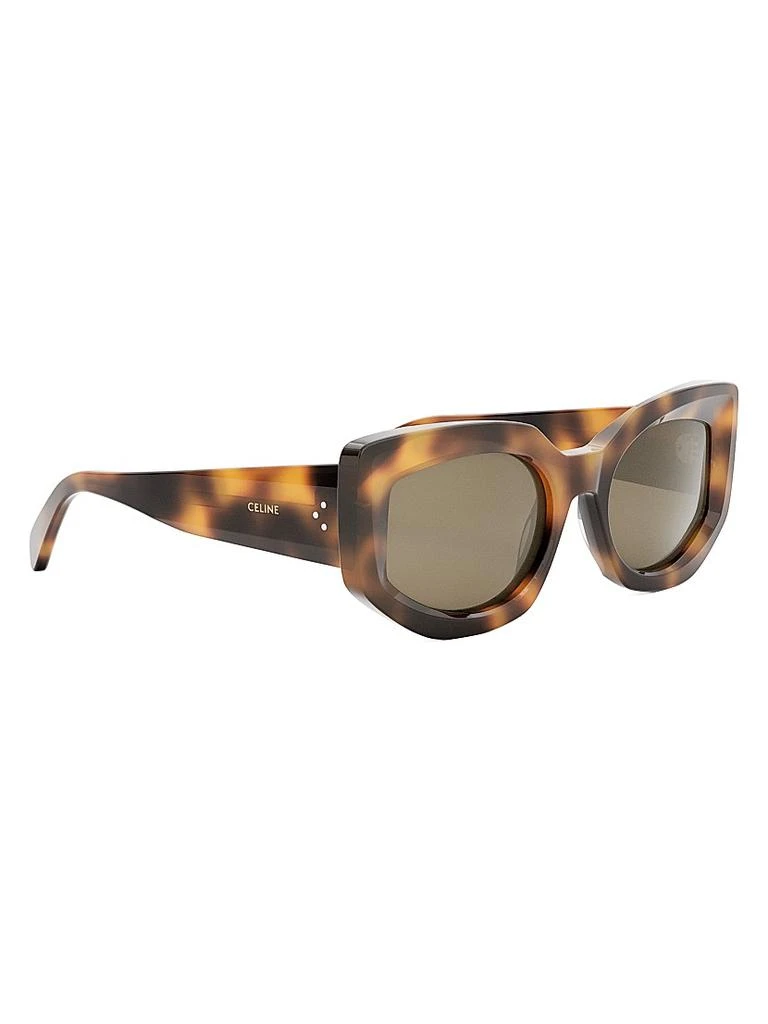 Celine Bold Three Dots 54MM Butterfly Sunglasses 8