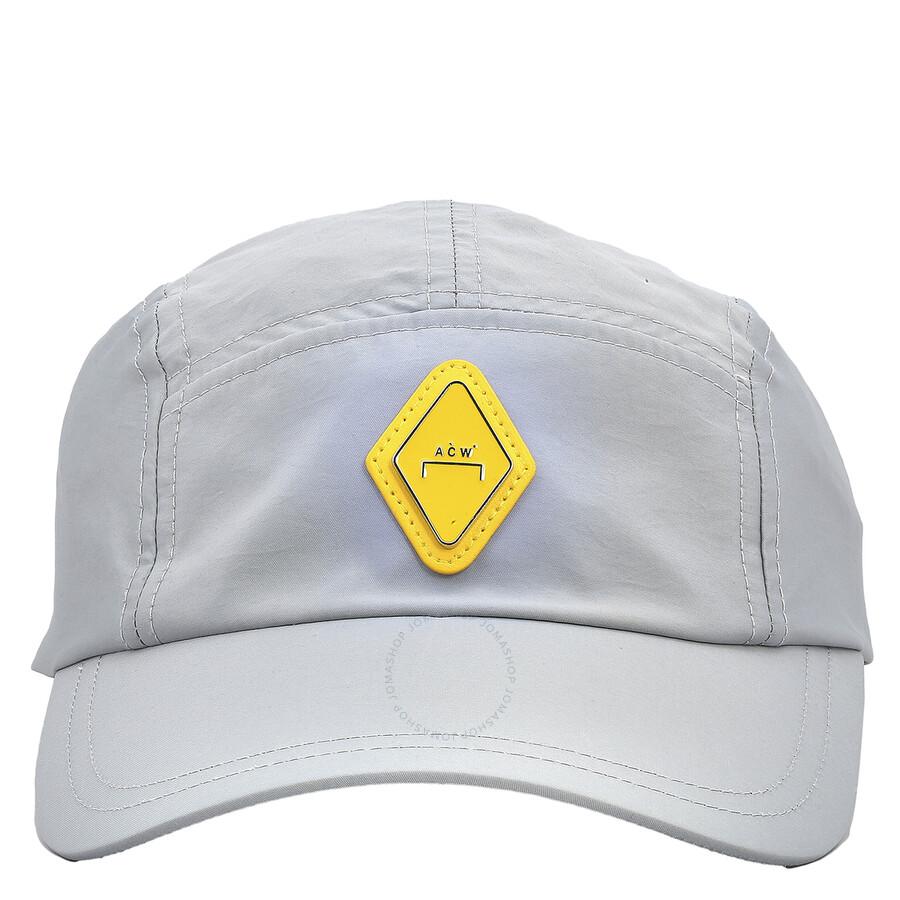 A Cold Wall Men's Light Grey Rhombus Logo Patch Baseball Cap