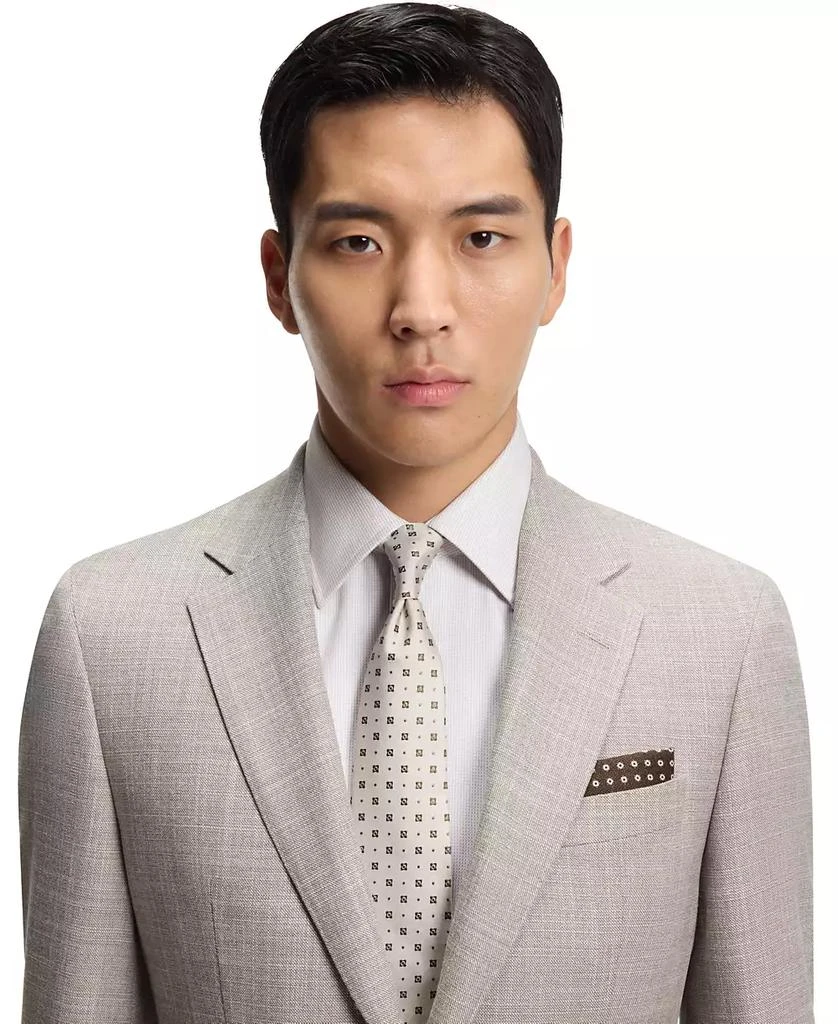 Hugo Boss Men's Jacquard Pattern Formal Silk Tie 3