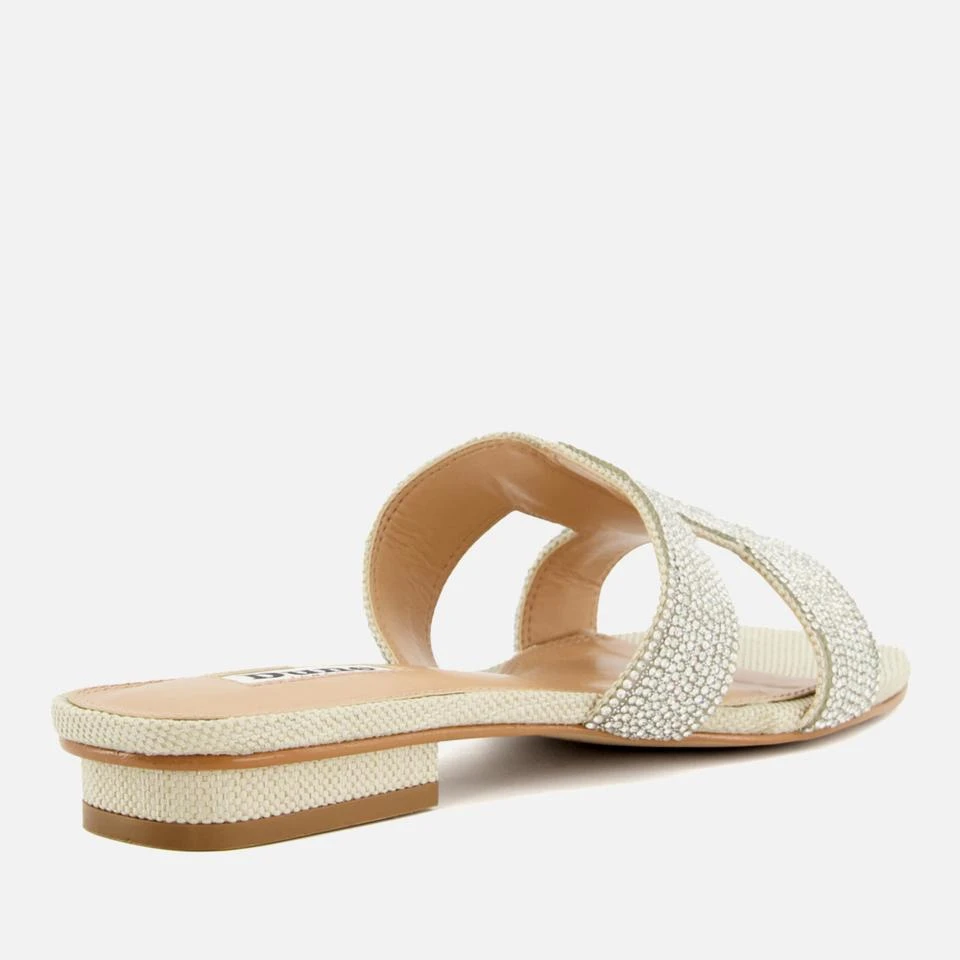 Dune DUNE LONDON WOMEN'S LOUPE EMBELLISHED LEATHER SANDALS 3