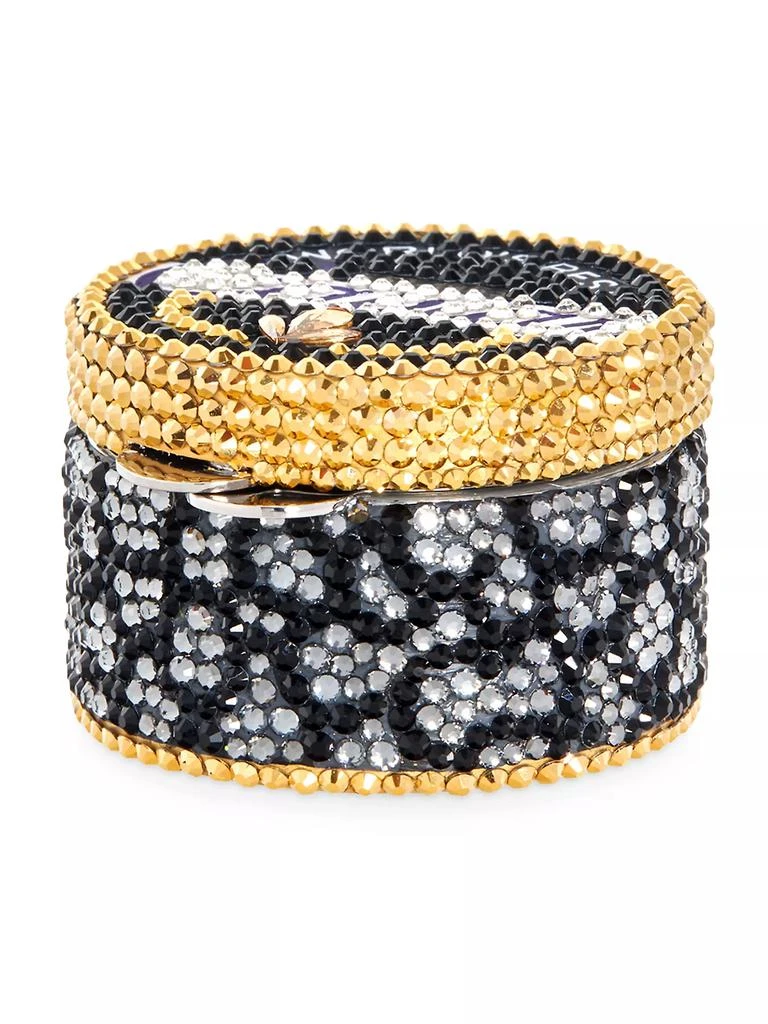 Judith Leiber Miniature World's Best Caviar Crystal Pill Box 1